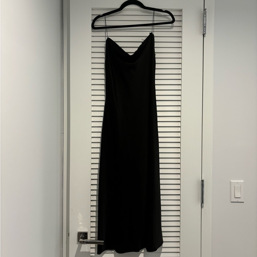 Stelen Black Slip Dress